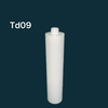 10oz Industrial Use Empty White HDPE Plastic Cartridge for Silicone Sealant Packaging