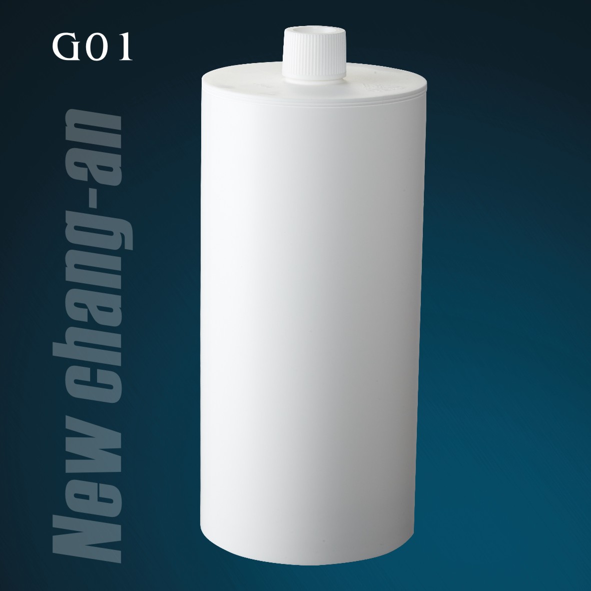 2600ml Empty Large-capacity HDPE Plastic Cartridge for Silicone Sealant for construction