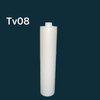 Empty HDPE Glass Glue Packaging Plastic Cartridge for Silicone Sealant for Construction