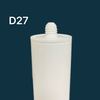 300ml HDPE Silicone Sealant Packaging Plastic Cartridge for Construction 