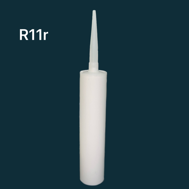 270ml Industrial Use HDPE Glass Glue Packaging Plastic Cartridge for Silicone Sealant Caulking
