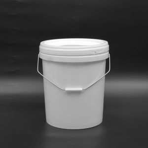 20L Outdoor Waterproof PP Adhesive Packaging Plastic Bucket for Water Paint Containing for Building Industry