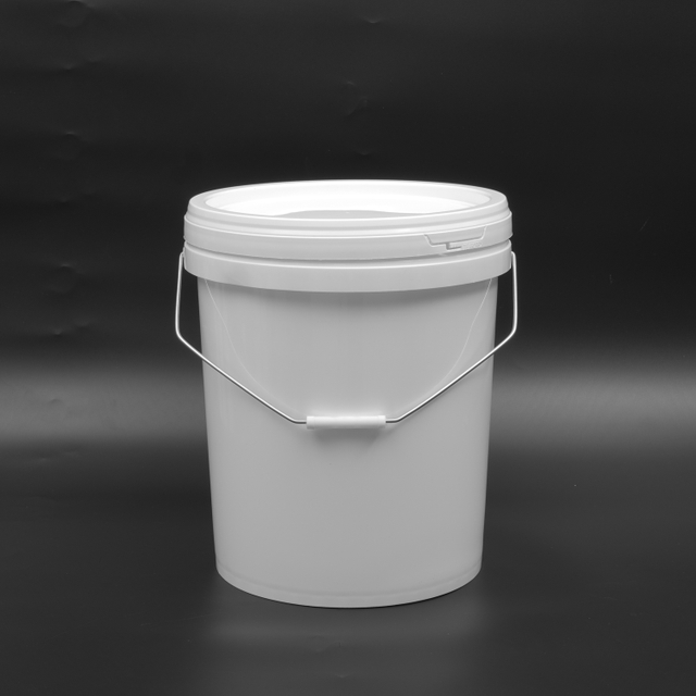 20L Outdoor Waterproof PP Adhesive Packaging Plastic Bucket for Water Paint Containing for Building Industry