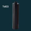 10oz white HDPE Adhesive Plastic Cartridge for MS sealant Packaging for Building Industry