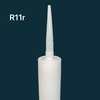 270ml Industrial Use HDPE Glass Glue Packaging Plastic Cartridge for Silicone Sealant Caulking