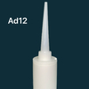 300ml Industrial Grade Glass Glue Packaging Plastic Bottle for Silicone Sealant for Construction