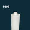 10oz white HDPE Adhesive Plastic Cartridge for MS sealant Packaging for Building Industry