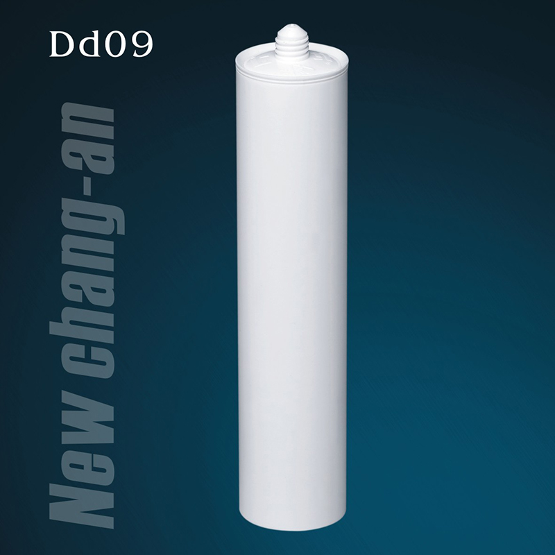 280ml Empty HDPE Plastic Cartridge for Silicone Sealant Dd09