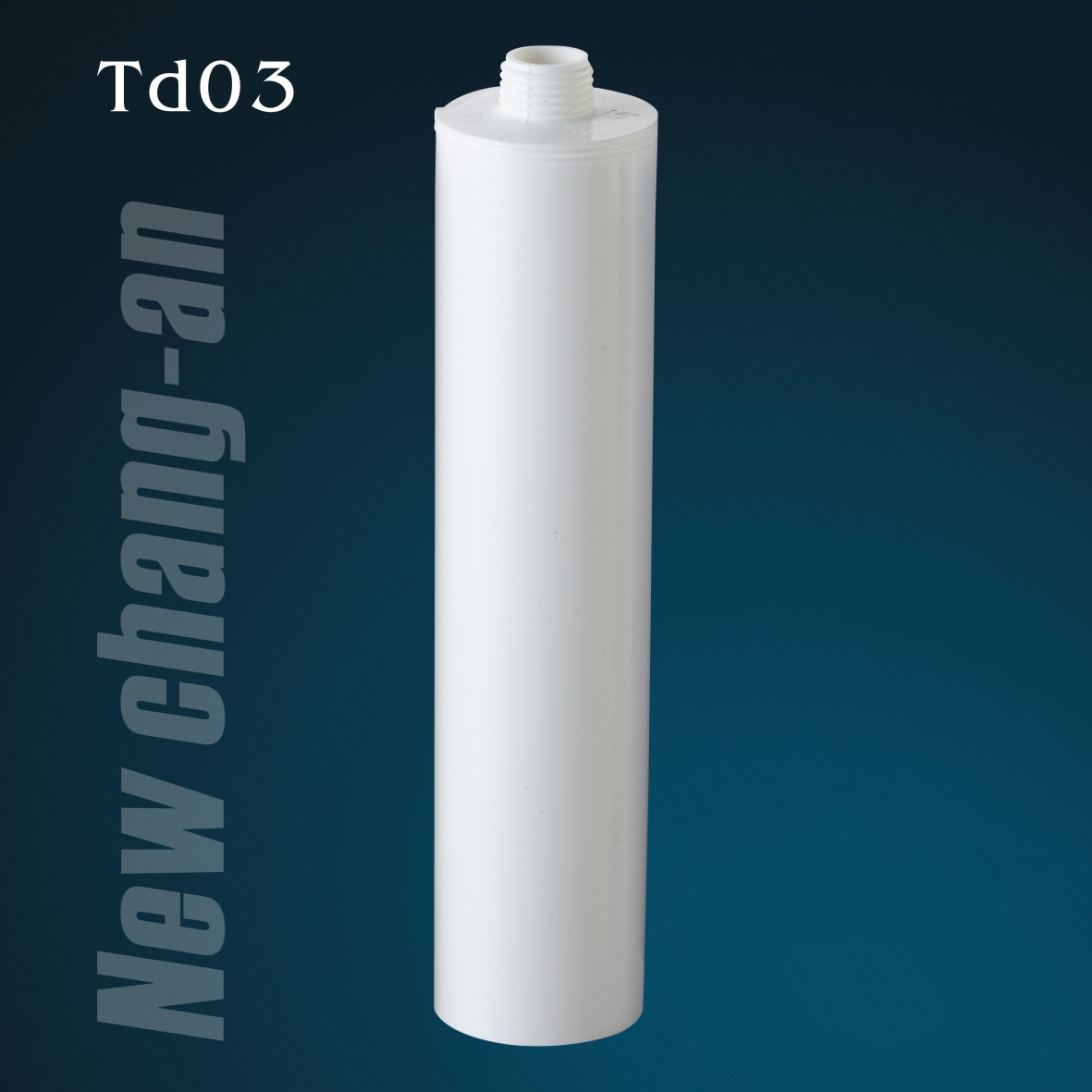 10oz white IML Plastic Cartridge for MS sealant