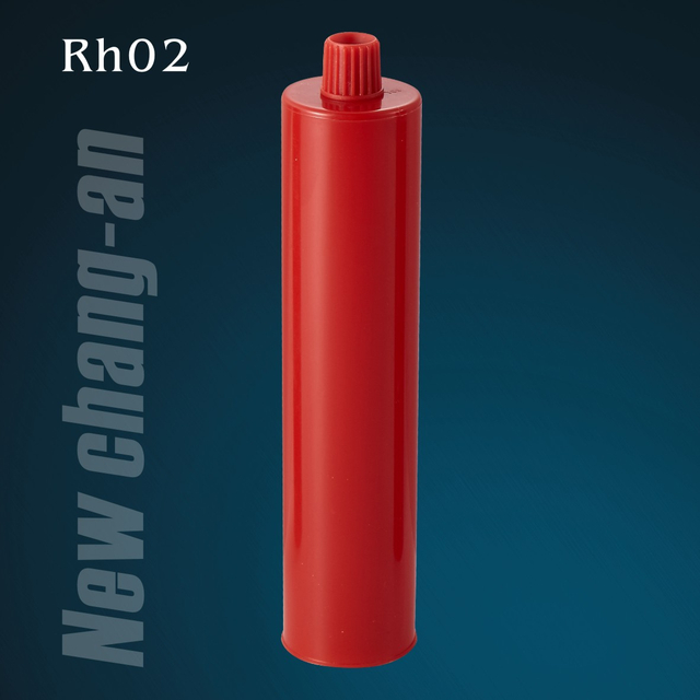 300ml Empty Red Plastic Cartridge for PU sealant