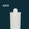 300ml Industrial Grade Glass Glue Packaging Plastic Bottle for Silicone Sealant for Construction