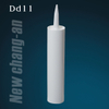 300ml empty Plastic Cartridge for Silicon Sealant with nozzle