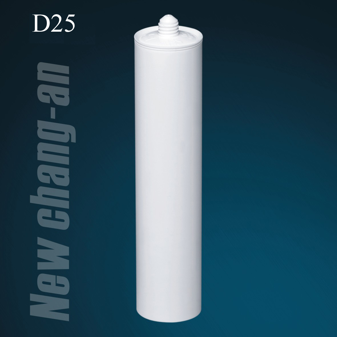 10oz HDPE caulking Plastic Cartridge for silicone sealant
