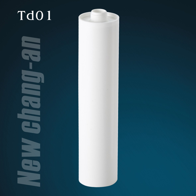 300ml HDPE sealant Plastic Cartridge for silicone sealant