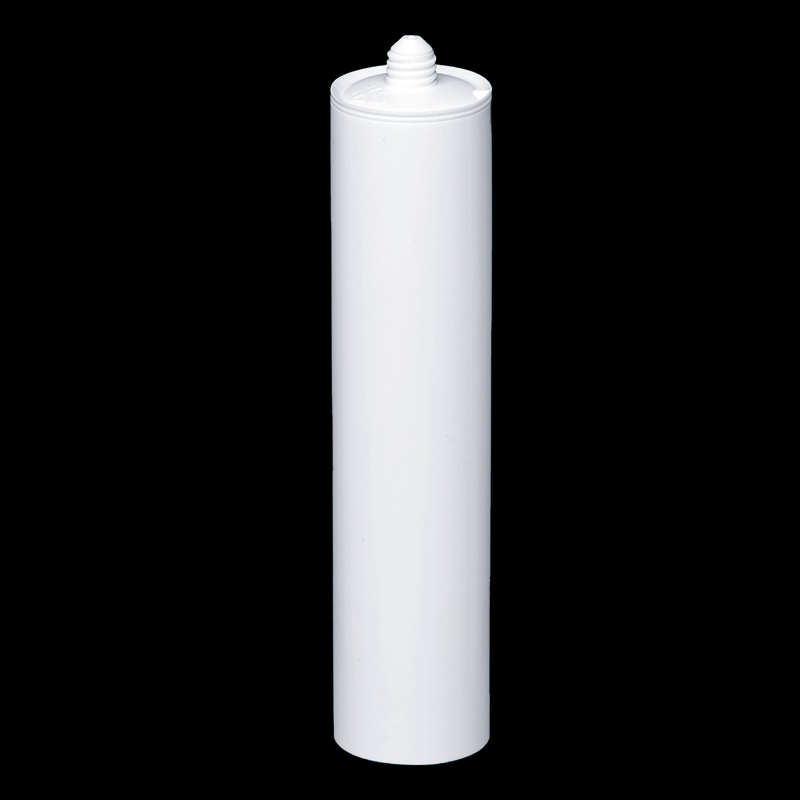 250ml Waterproof Industry-Grade HDPE Plastic Cartridge for Silicone Sealant and Adhesive Packaging
