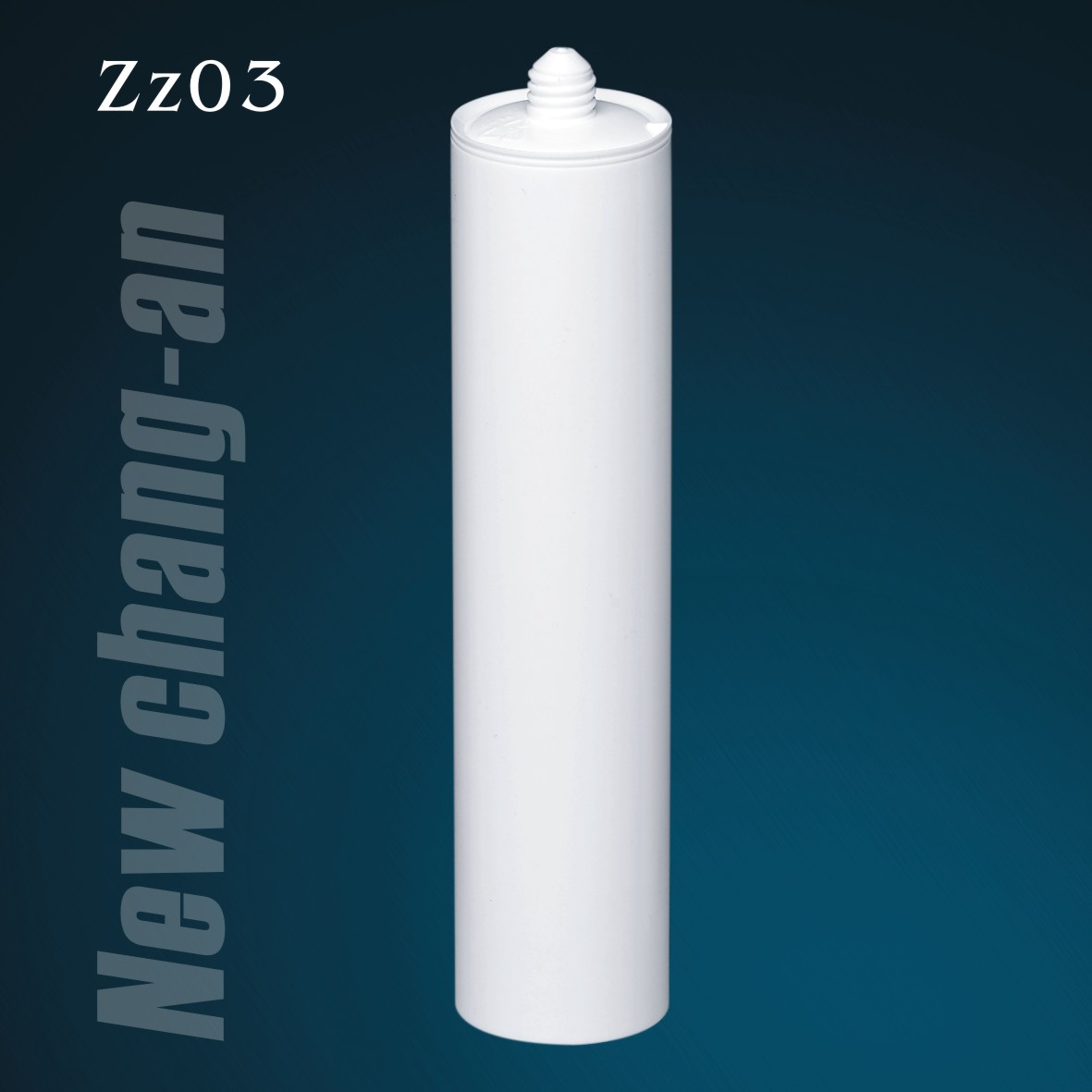 250ml Empty HDPE Plastic Cartridge for Silicone Sealant