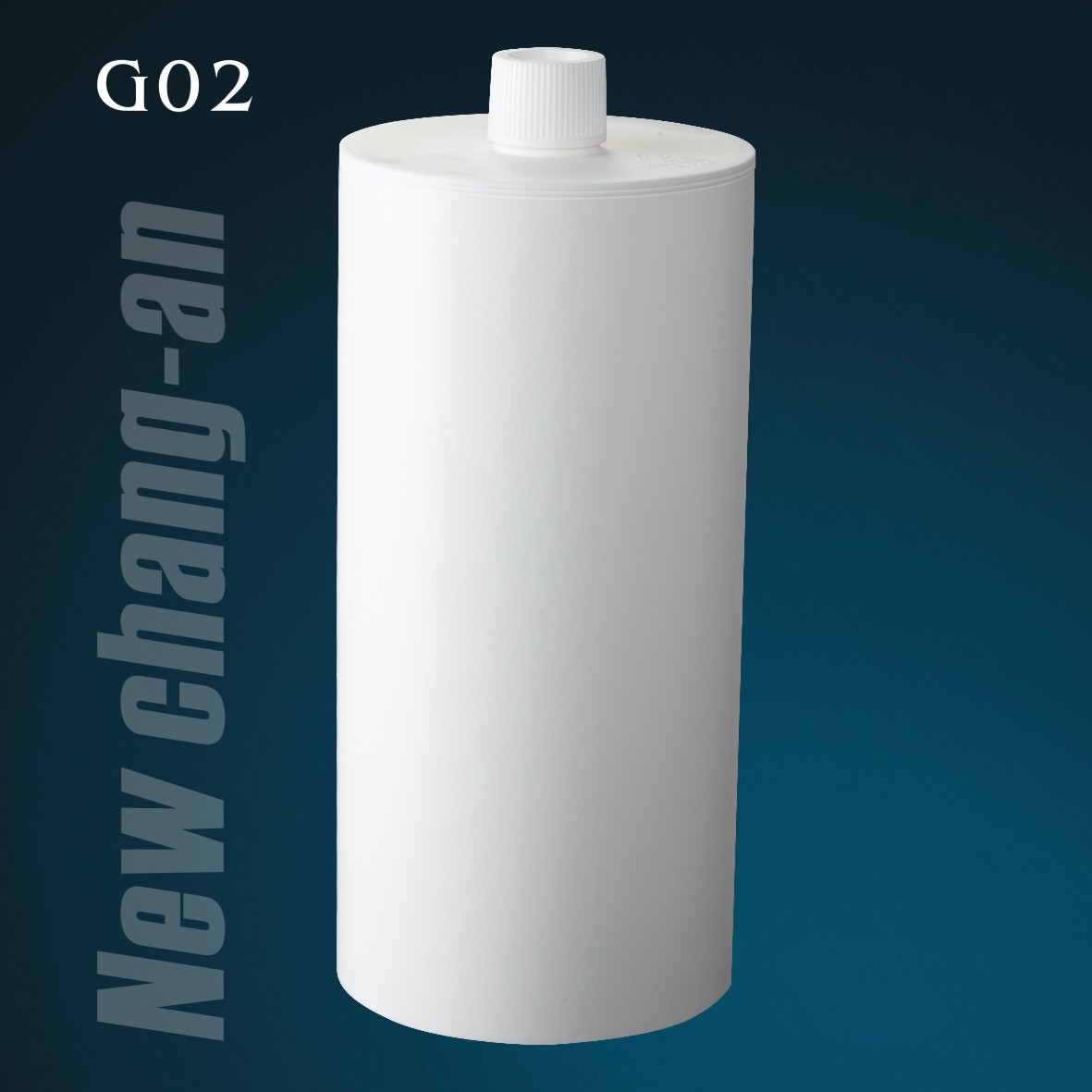 2600ml Plastic Tube Empty HDPE Big Plastic Cartridge for Industrial Silicone Sealant