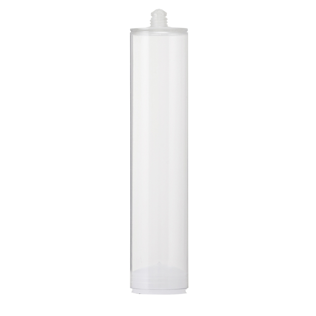 300ml Transparent PET Single-Component Sealant Plastic Cartridge for Silicone Sealant for Construction