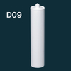 Multiple-Use 280ml Empty Adhesive Packaging HDPE Plastic Cartridge for Industrial Silicone Sealant