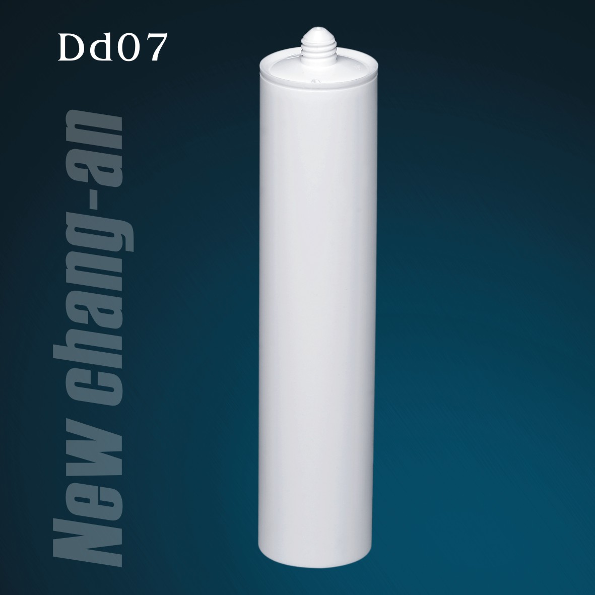 300ml Empty White HDPE Plastic Cartridge for Silicone Sealant