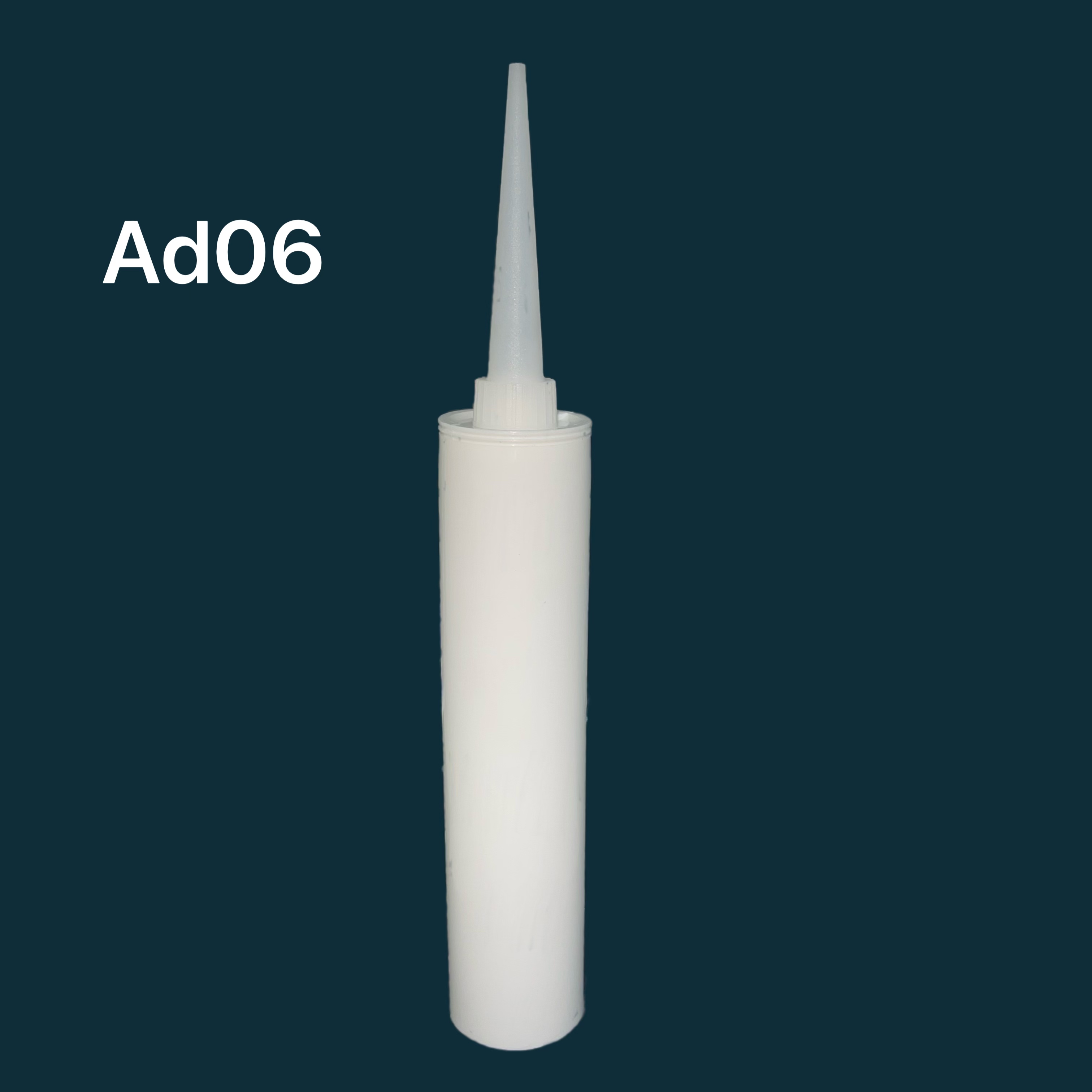300ml Empty HDPE Glass Glue Caulking Plastic Cartridge for Silicone Sealant Packaging for Construction