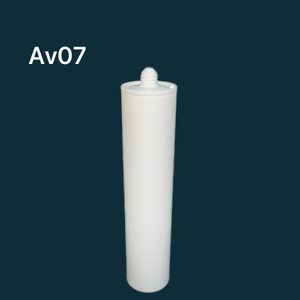 290ml Empty HDPE Glass Glue Caulking Plastic Cartridge for Silicone Sealant Packaging for Construction