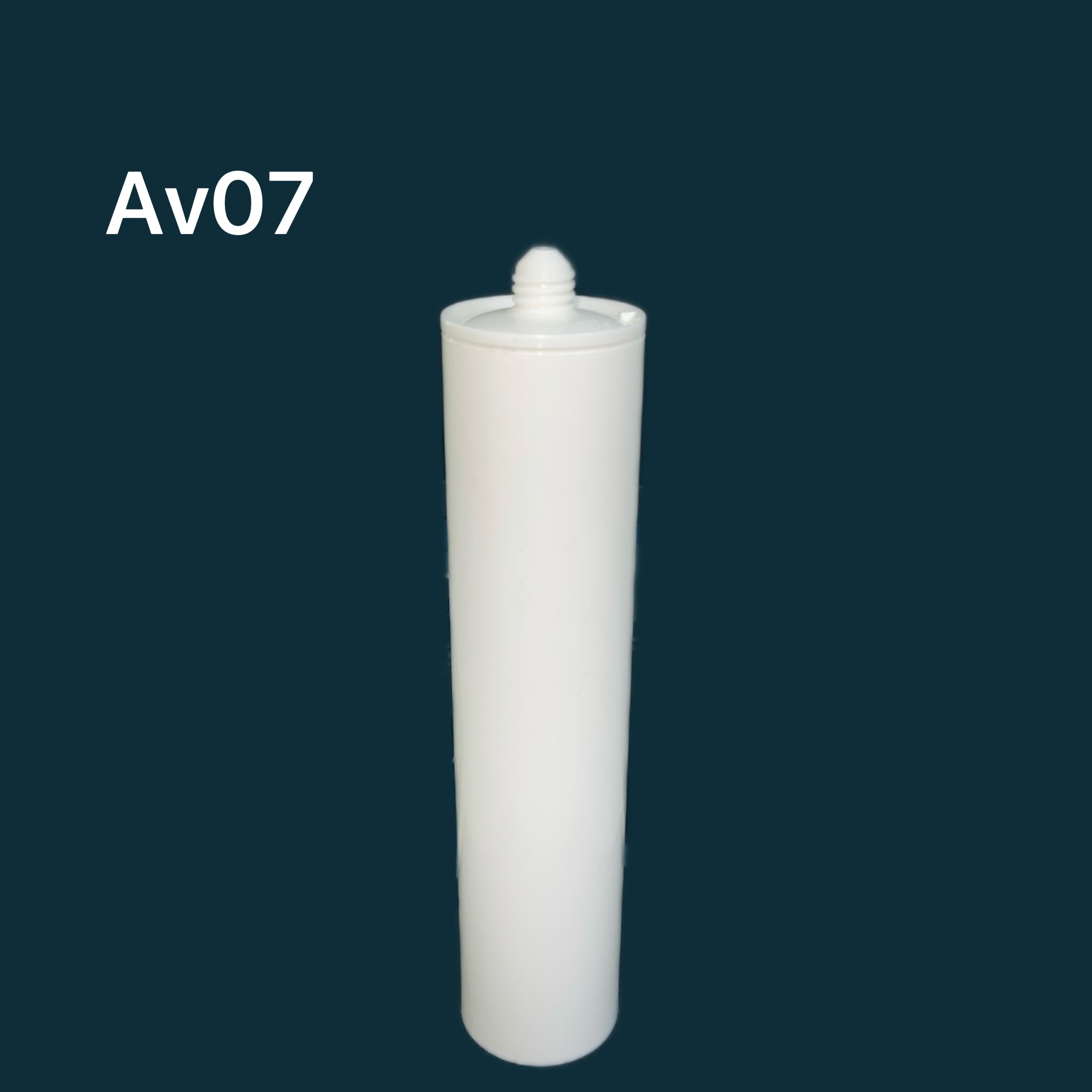 290ml Empty HDPE Glass Glue Caulking Plastic Cartridge for Silicone Sealant Packaging for Construction
