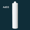 300ml White Waterproof Adhesive Packaging Plastic Cartridge for MS sealant for Construction