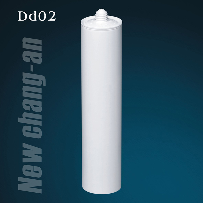 300ml Empty HDPE Plastic Cartridge for Silicone Sealant Dd02