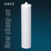 300ml white HDPE Plastic Cartridge for Silicone Sealant