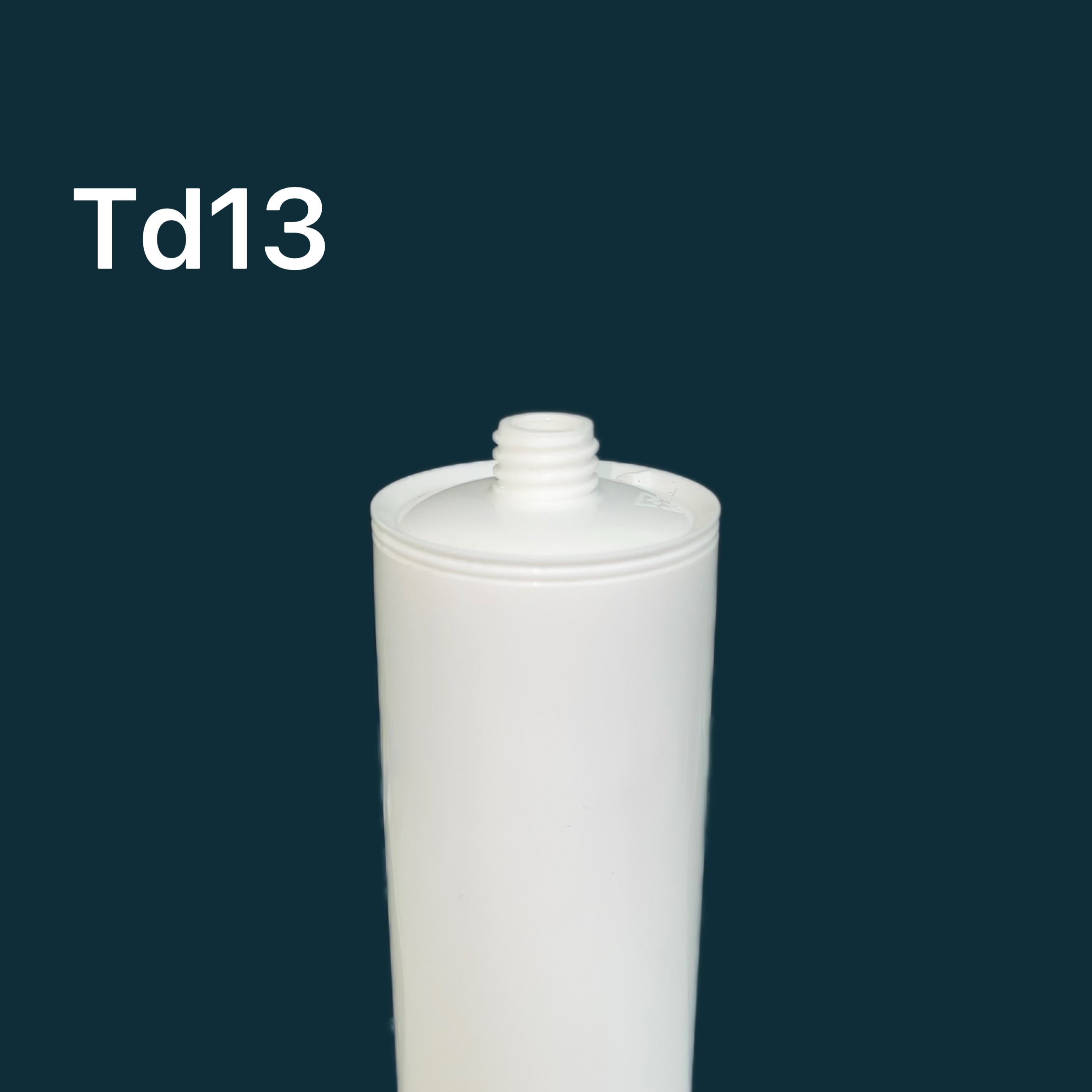 300ml HDPE Glass Adhesive Packaging Plastic Cartridge for Silicone Sealant for Construction