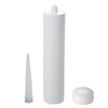 300ml Multiple-Use Industry-Grade Glass Adhesive Packaging Plastic Cartridge for Silicone/MS/PU Sealant for Caulking and Sealing