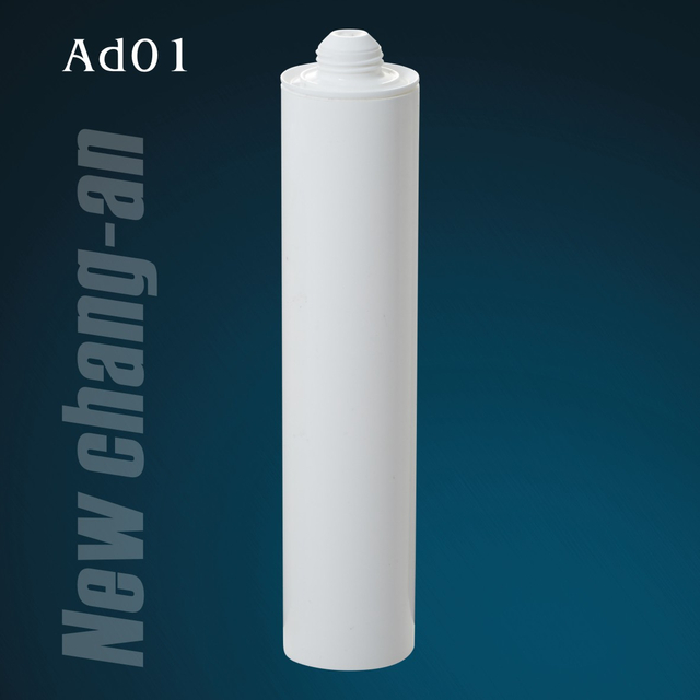 300ml Empty IML Plastic Cartridge for silicone sealant