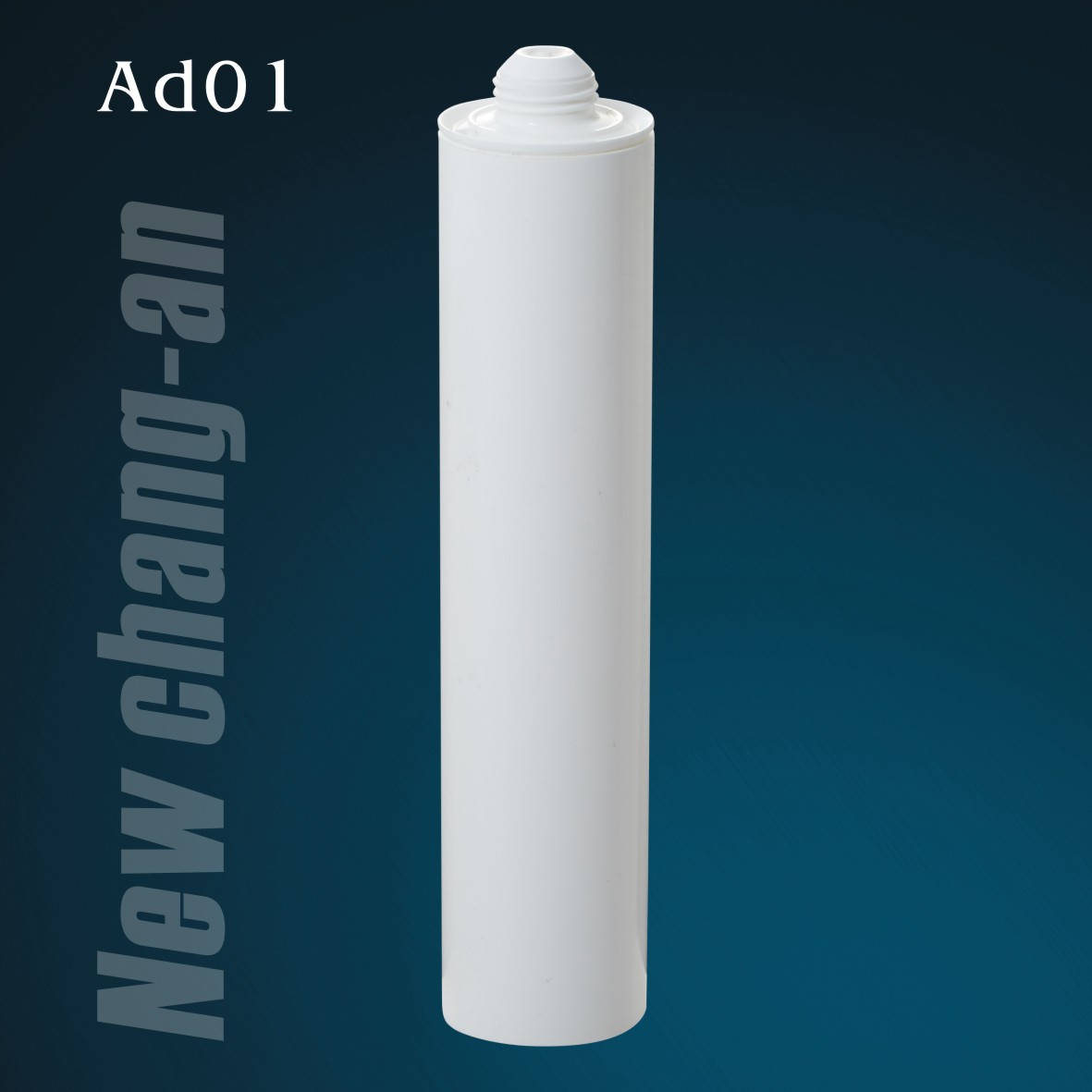 300ml Empty IML Plastic Cartridge for silicone sealant