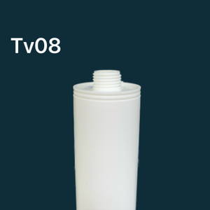 Empty HDPE Glass Glue Packaging Plastic Cartridge for Silicone Sealant for Construction