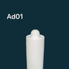 300ml Empty IML Plastic Cartridge for silicone sealant Packaging for Window Door Caulking & Sealing