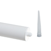 300ml Multiple-Use Industry-Grade Glass Adhesive Packaging Plastic Cartridge for Silicone/MS/PU Sealant for Caulking and Sealing