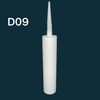 Multiple-Use 280ml Empty Adhesive Packaging HDPE Plastic Cartridge for Industrial Silicone Sealant