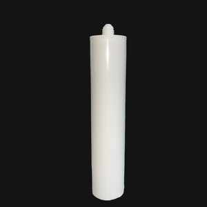 240ml Industry-Grade Glass Adhesive Packaging HDPE Plastic Cartridge for Silicone/MS/PU Sealant with Nozzle and Plunger for Construction