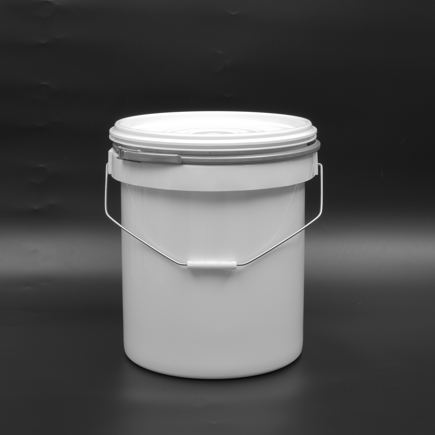5 Gallon Plastic Pail B03-Cgr with Lid And Handle for Construction Adhesives