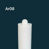270ml Empty HDPE Glass Adhesive Packaging Plastic Cartridge for Silicone Sealant for Construction