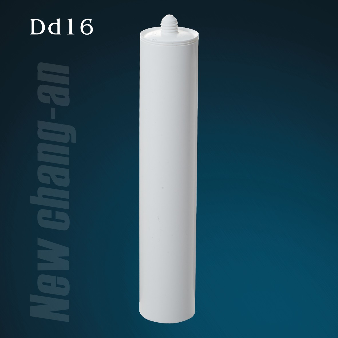 350ml White HDPE Plastic Cartridge for Silicone Sealant