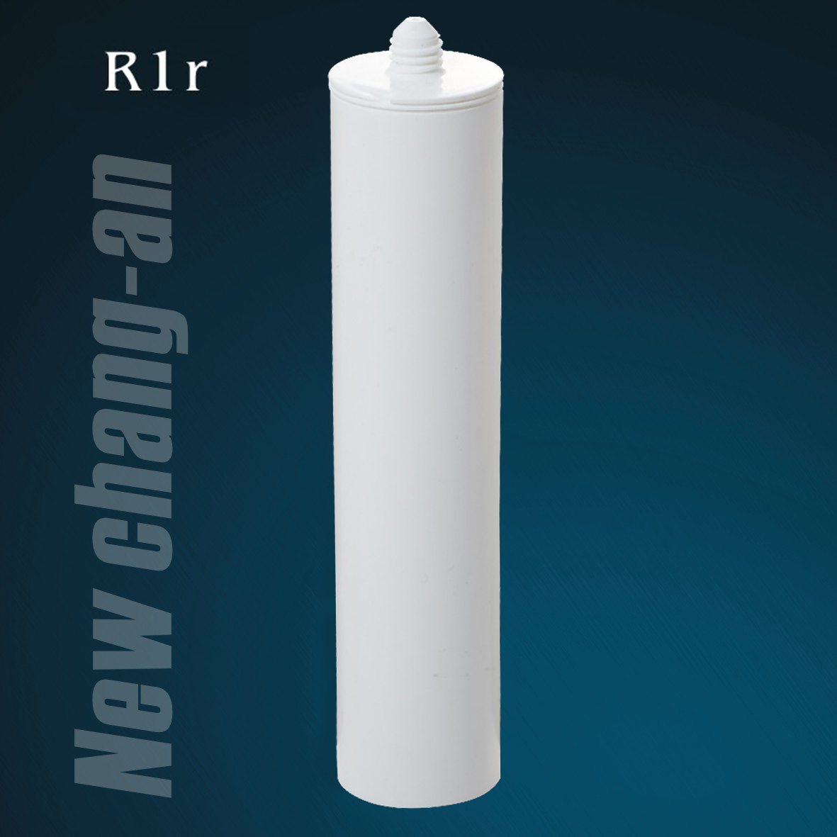 270ml HDPE White Plastic Cartridge for Silicone Sealant