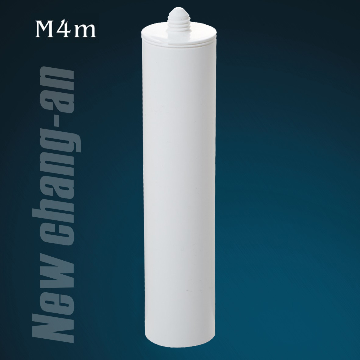285ml Empty White Plastic Cartridge for Silicone Sealant