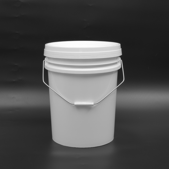 20L Multipurpose Silicone Sealant Packaging Plastic Pail with Lid and Handle for Industrial Adhesive for Building Industry