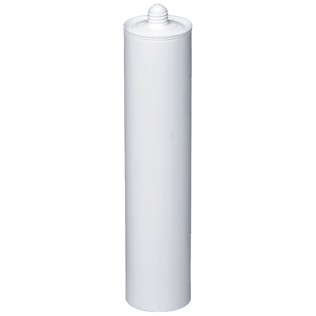 10oz HDPE Glass Glue caulking Plastic Cartridge for Silicone Sealant Packaging for Building Industry