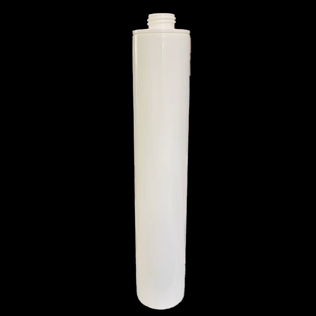 350ml Chemical-Resistant Silicone Sealant Caulking HDPE Plastic Cartridge for Industrial Glass Adhesive Packaging