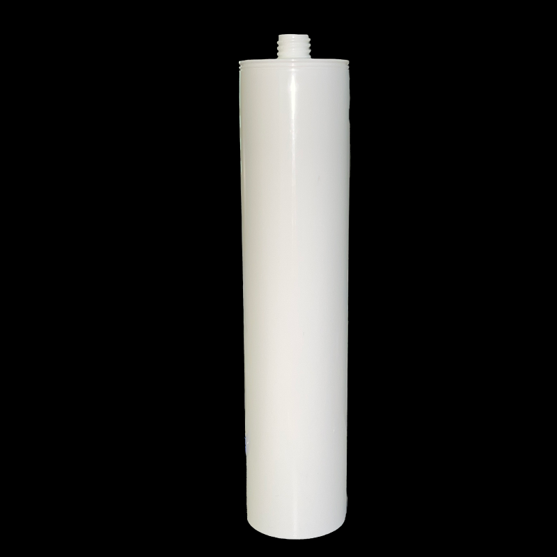 300ml HDPE Glass Adhesive Packaging Plastic Cartridge for Silicone Sealant for Construction