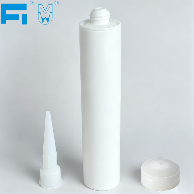 300ml Chemical Resistant HDPE Plastic Caulking Cartridge for Industry Use Sealant and Adhesive Packaging for Sealing