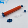 New American Style 50ml Industrial Use Amber Color Pneumatic Dispensing Syringe Plastic Cartridge for Sealant and Adhesive Packaging